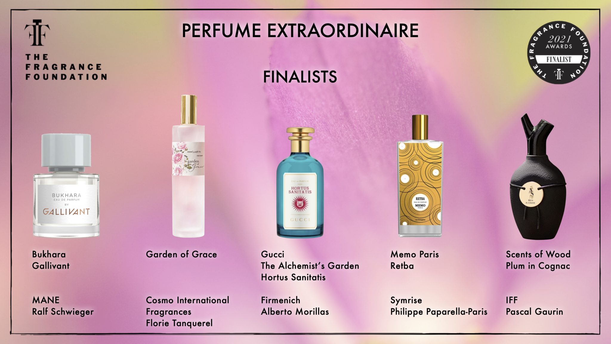 THE 2021 AWARDS FINALISTS’ WEBINAR – APRIL 14th — The Fragrance Foundation